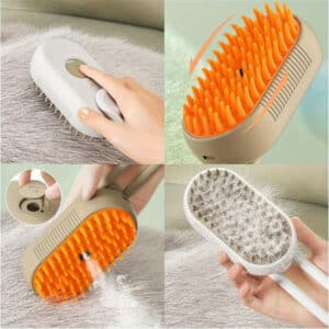 Brosse a vapeur avec rouleau anti poils 776-9