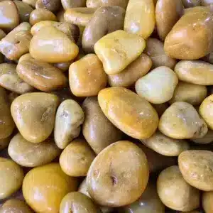 Polished YELLOW STONE 2-3 cm KL0808/2