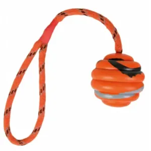Balle ondulée sur corde 33724