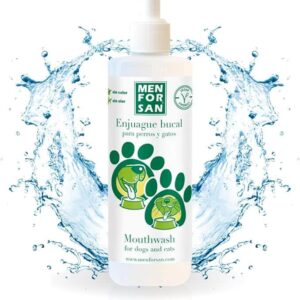 Menforsan Bain de Bouche Anti-Tartre pour Chien/Chat 500 ML