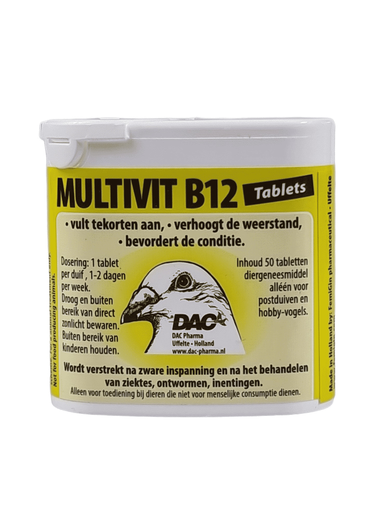 Multivitaminen B-12 tablet