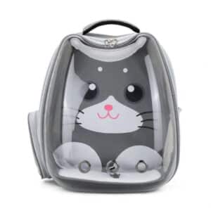 sac a dos transparant avec motif chat 777-25