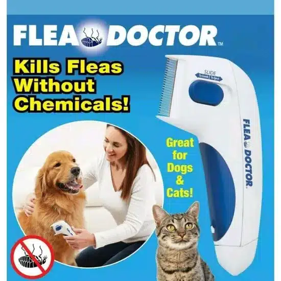flea-doctor-peigne-electrique-a-brosse-eliminatio