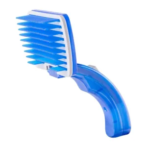 Brosse pour animaux BLEU GM 1715-7