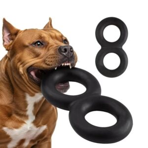 Jouet de dressage pour chien en forme de chiffre 8