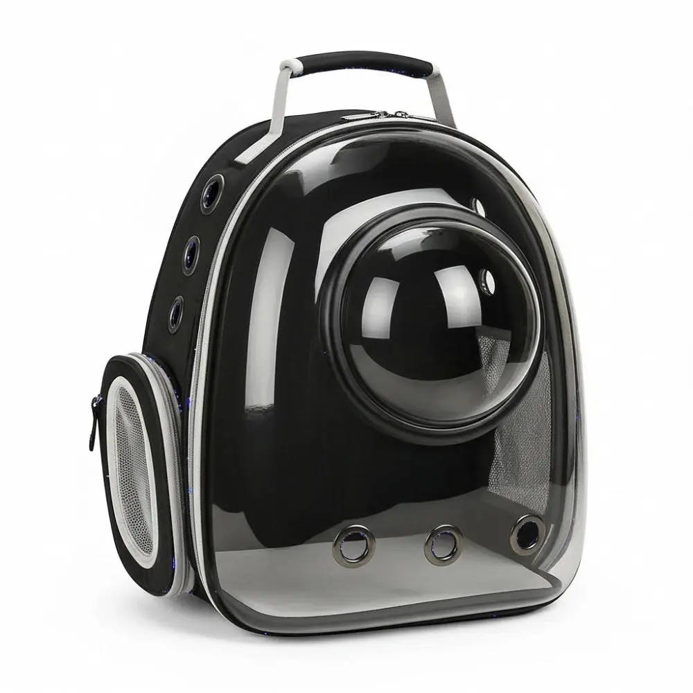 sac-a-dos-de-transport-pour-chat-noir-avec-bulle-transparente-et-aerations
